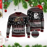 Atlanta Falcons Mascot Gift For Fan Ugly Wool Sweater Christmas