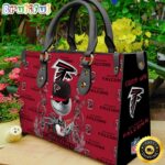Atlanta Falcons NFL Jack Skellington Women Leather Bag