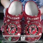 Atlanta Falcons Pattern Crocs Crocband Shoes • Kybershop