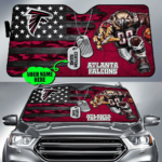 Atlanta Falcons Personalized Auto Sun Shade BG32