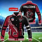 Atlanta Falcons Personalized Baseball Jacket BG02