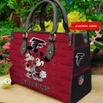 Atlanta Falcons Personalized Leather Hand Bag BB81