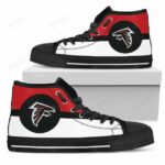 Atlanta Falcons Personalized Name High Top Shoes Custom Sneakers MTE06