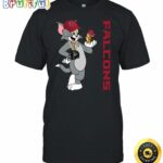 Atlanta Falcons T Shirt Print Tom And Jerry Nfl Tom And Jerry Tshirt For Fans