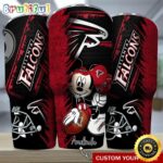 Custom Name NFL Atlanta Falcons Tumbler Mickey Tumbler Art For Sports Fan