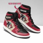 Harley Quinn Atlanta Falcons Football Custom JD1 Shoes Personalized Na