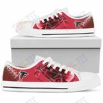 Mens Womens Artistic Scratch Of Atlanta Falcons Low Top Shoes Custom Print Footwear Converse Sneakers TMT994