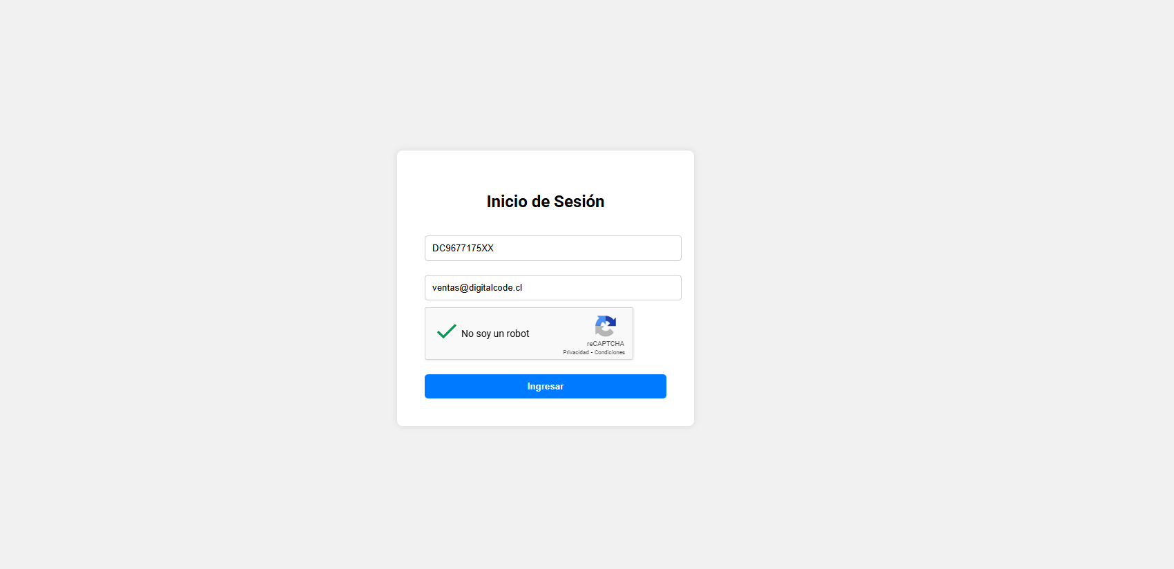 Acceso al portal CIDMS