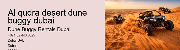 al qudra desert dune buggy dubai
