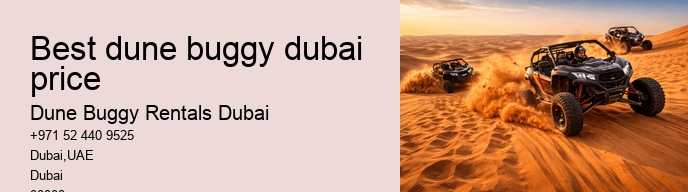 best dune buggy dubai price