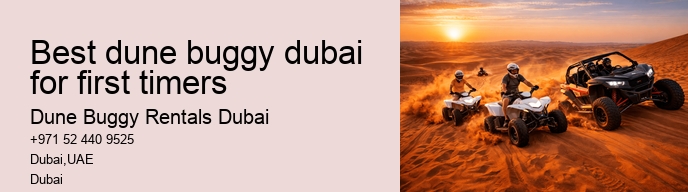 best dune buggy dubai for first timers