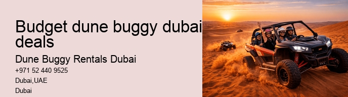 budget dune buggy dubai deals