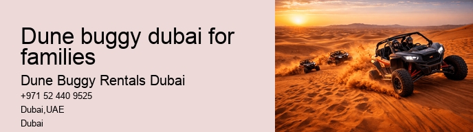 dune buggy dubai for families