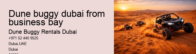 dune buggy dubai from business bay