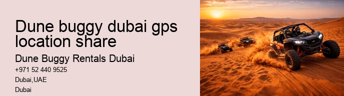 dune buggy dubai gps location share