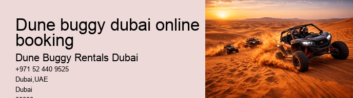 dune buggy dubai online booking