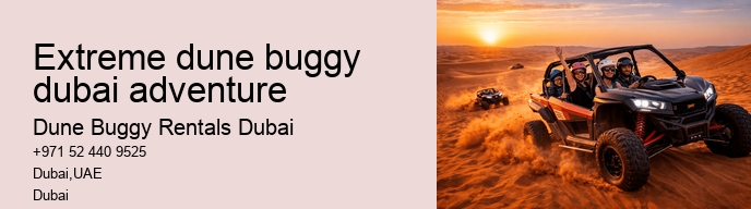 extreme dune buggy dubai adventure