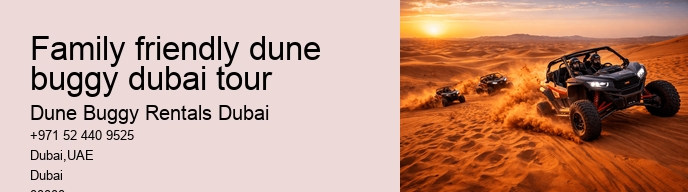 family friendly dune buggy dubai tour