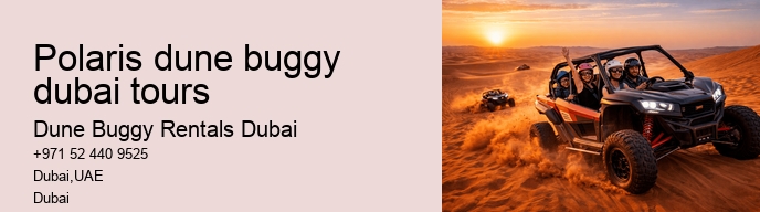 polaris dune buggy dubai tours