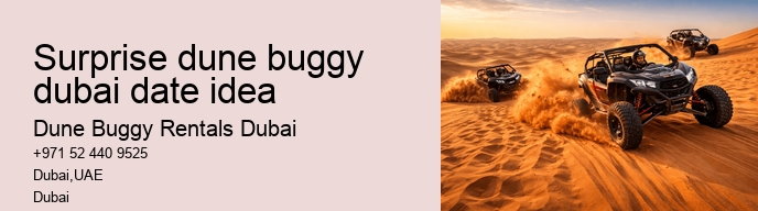 surprise dune buggy dubai date idea