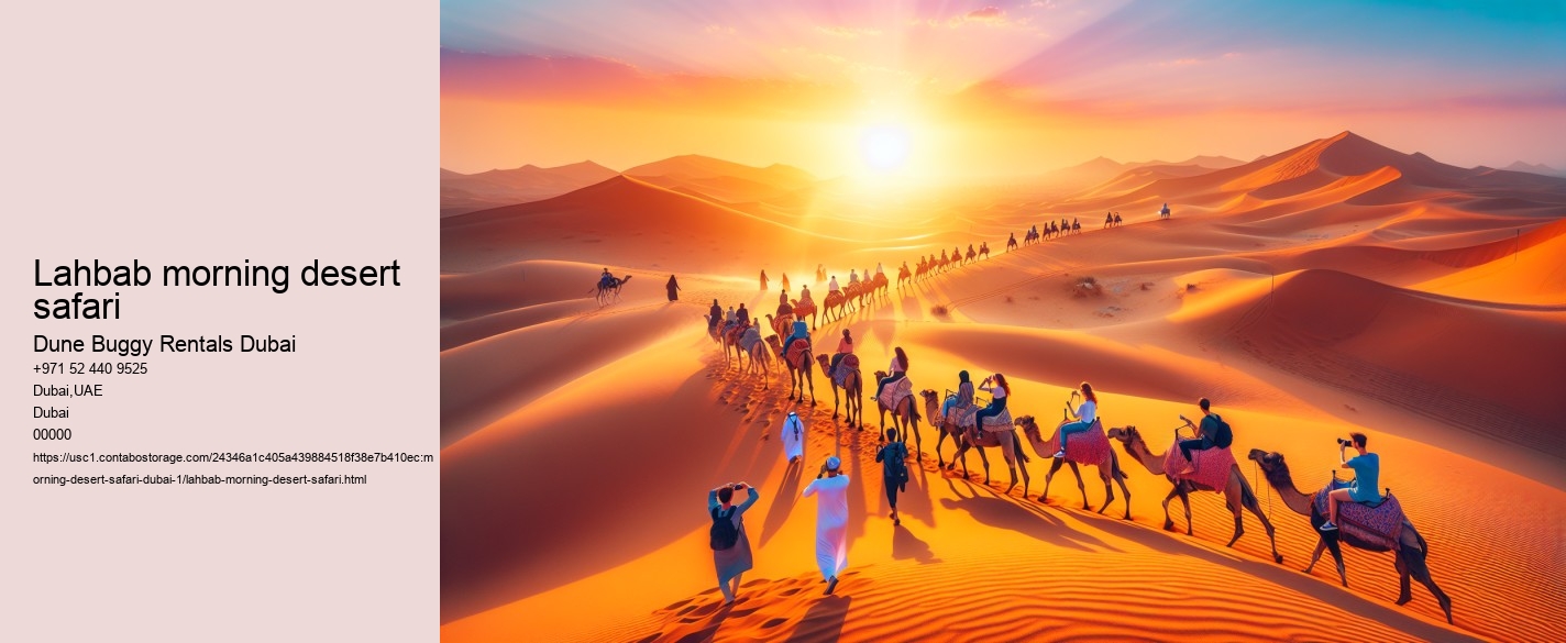 lahbab morning desert safari