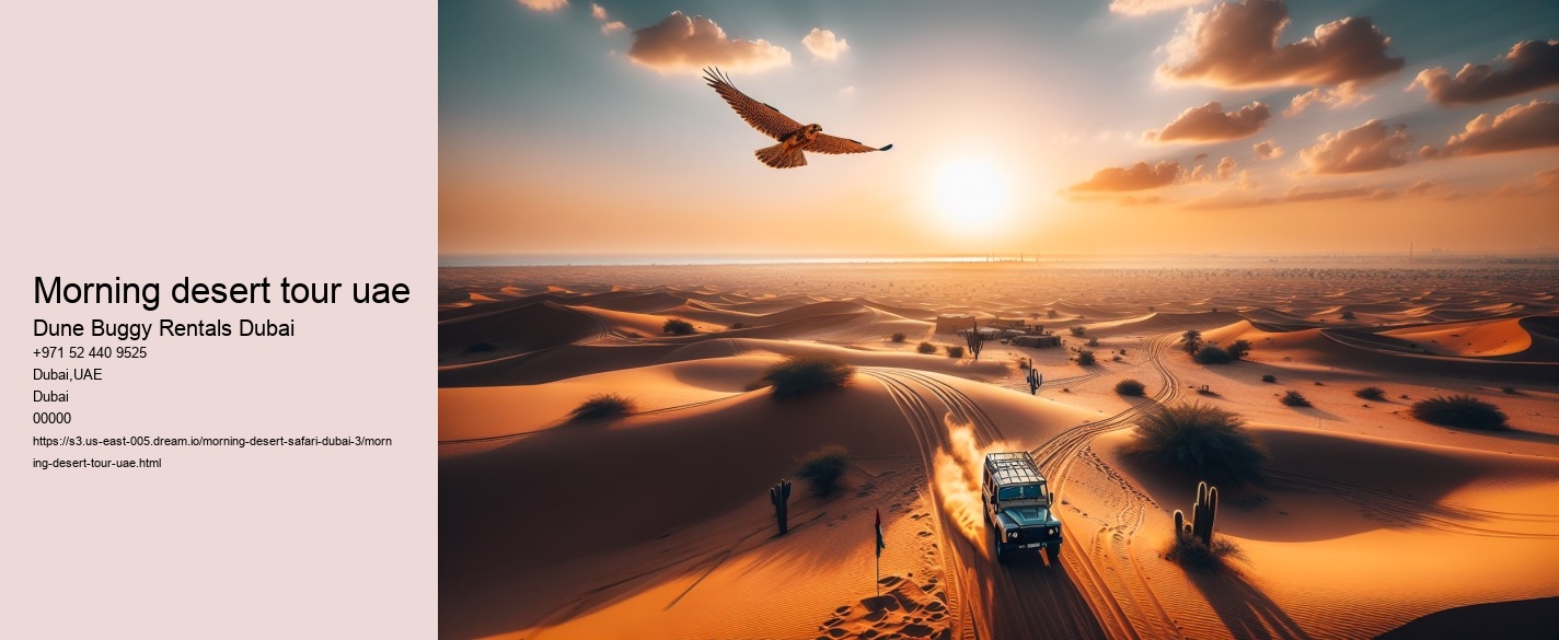 morning desert tour uae