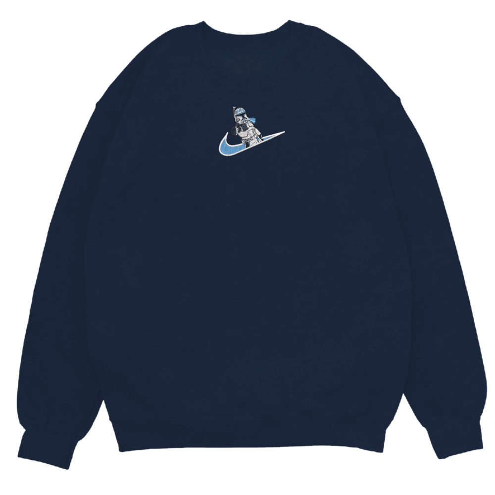 Captain Rex Embroiderd Sweatshirt Navy