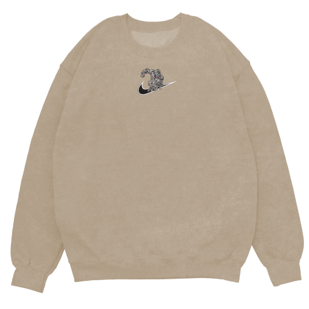 Telepathic Beast Embroidered Sweatshirt (2)