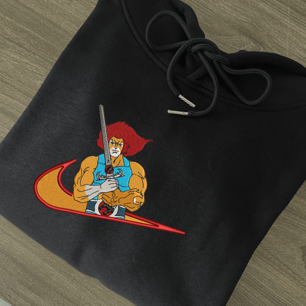 Thundercats Embroidered Hoodie Black (2)