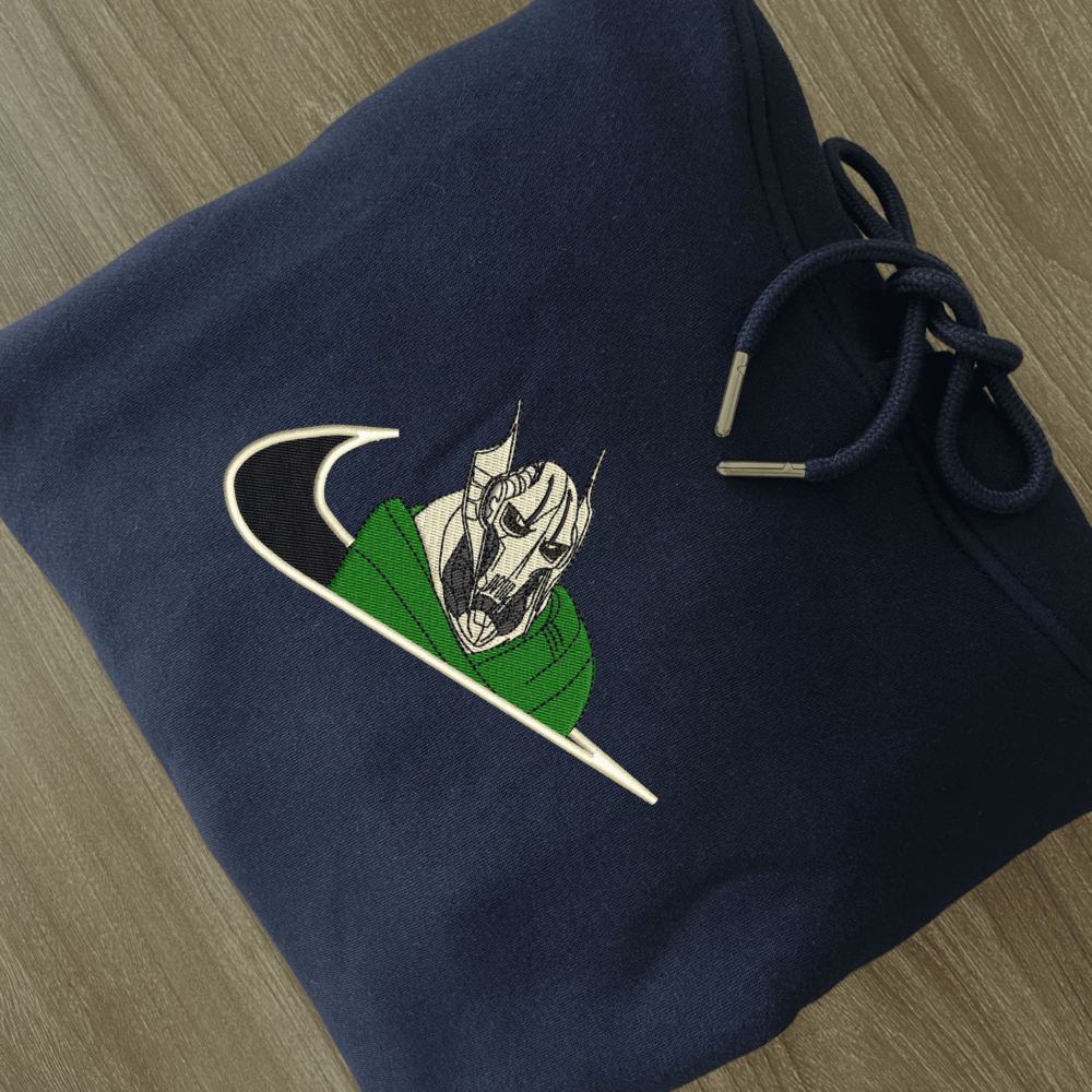 Grievous Embroidered Hoodie Navy (2)