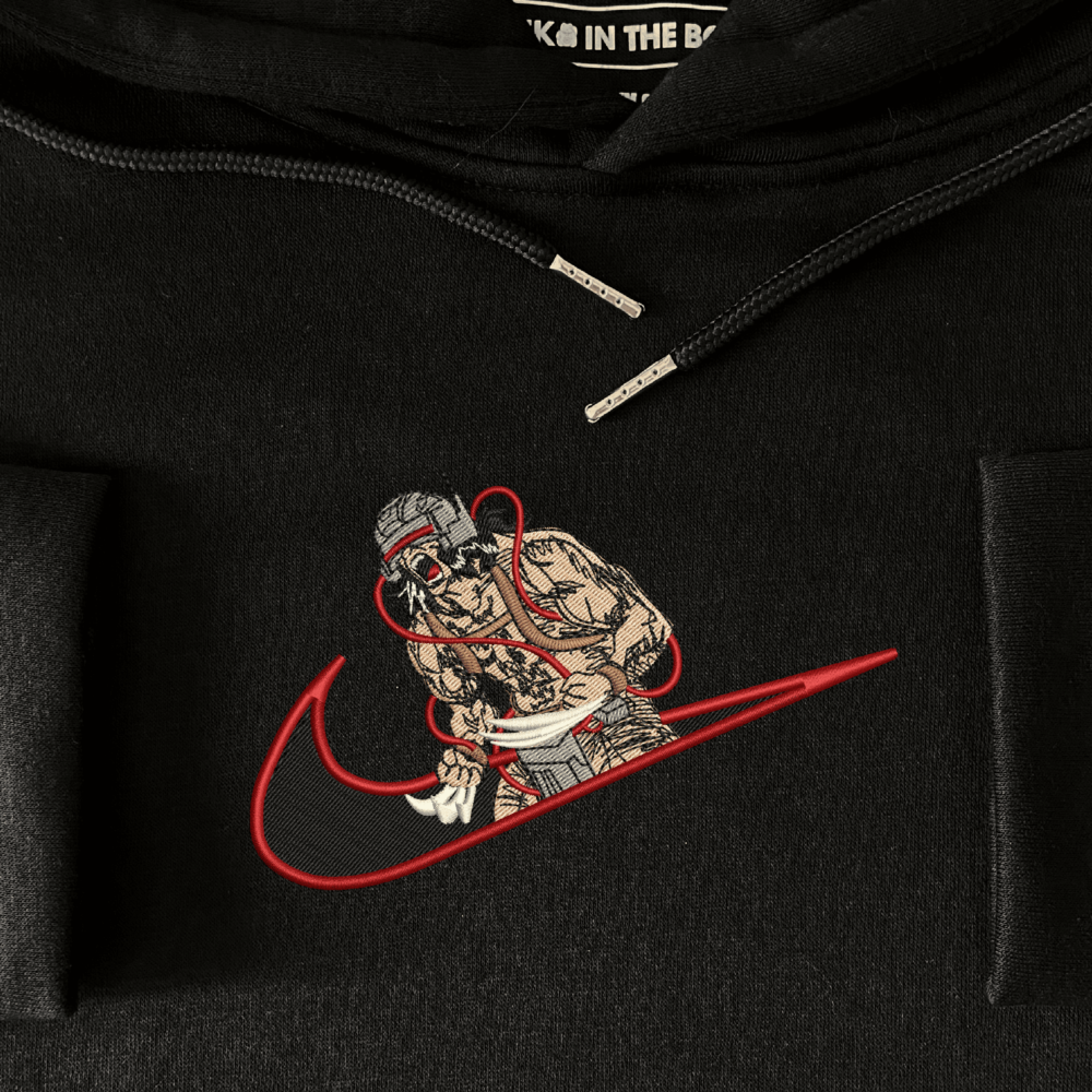 weapon X wolverine Embroidered Hoodie Black (4)