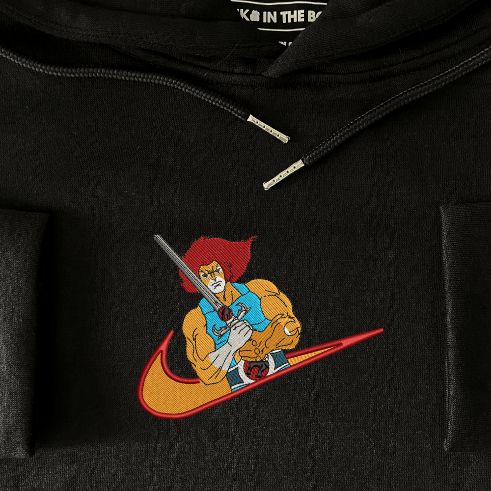 Thundercats Embroidered Hoodie Black (4)