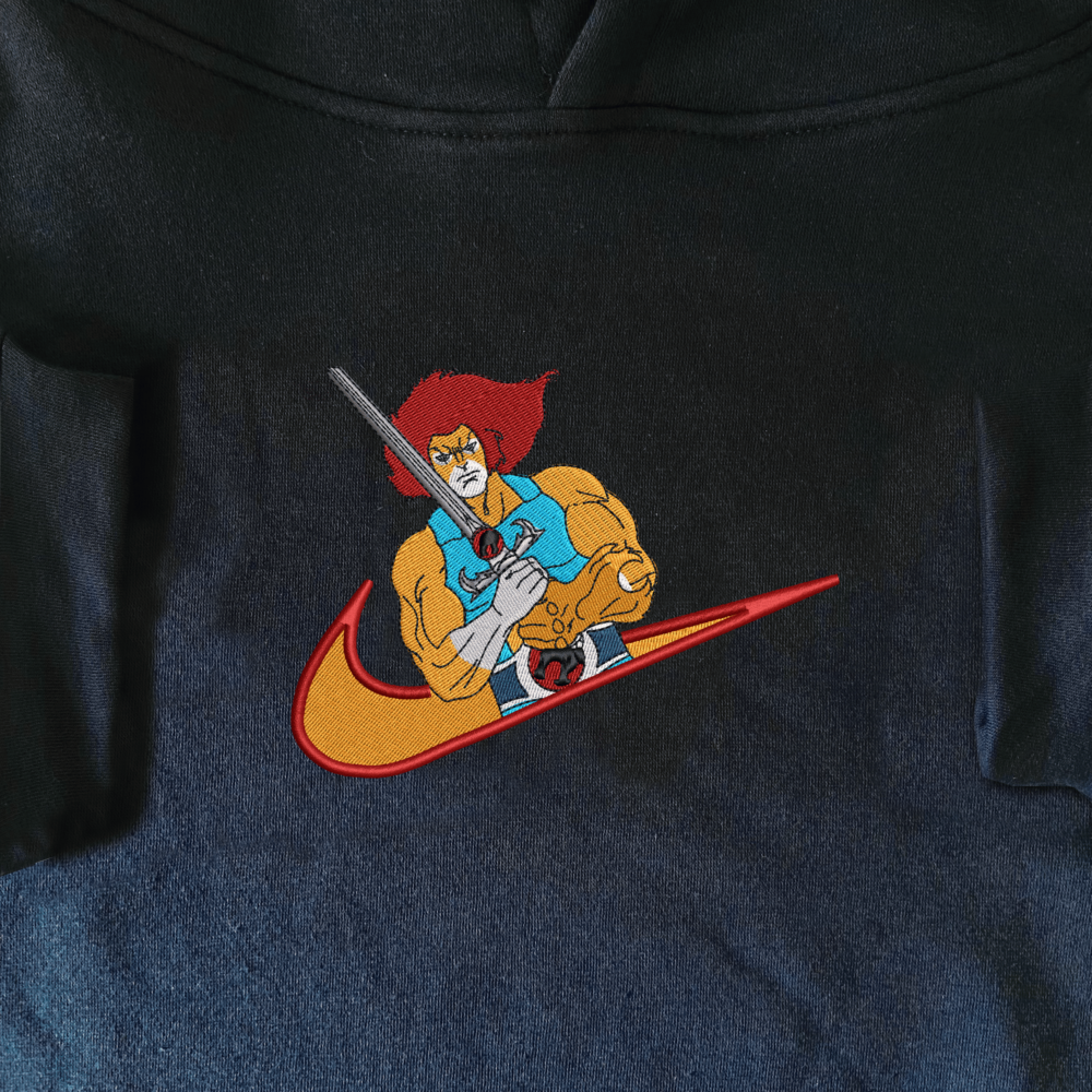 Thundercats Embroidered Hoodie Navy (1)