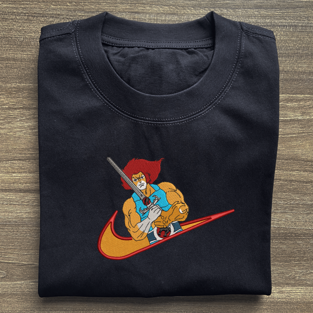 Thundercats Embroidered Black T shirt (2)