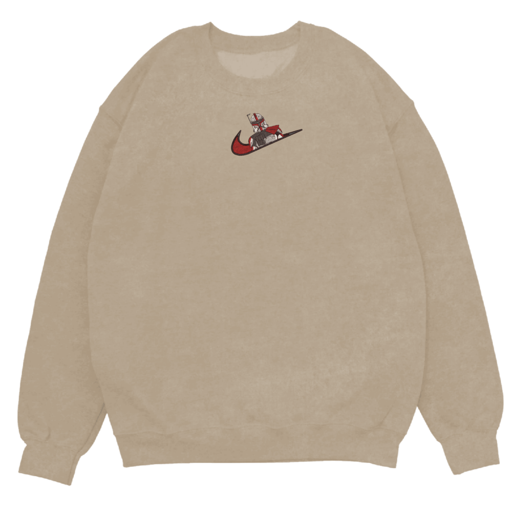 Clone Commander Embroidered Sweatshirt Sand