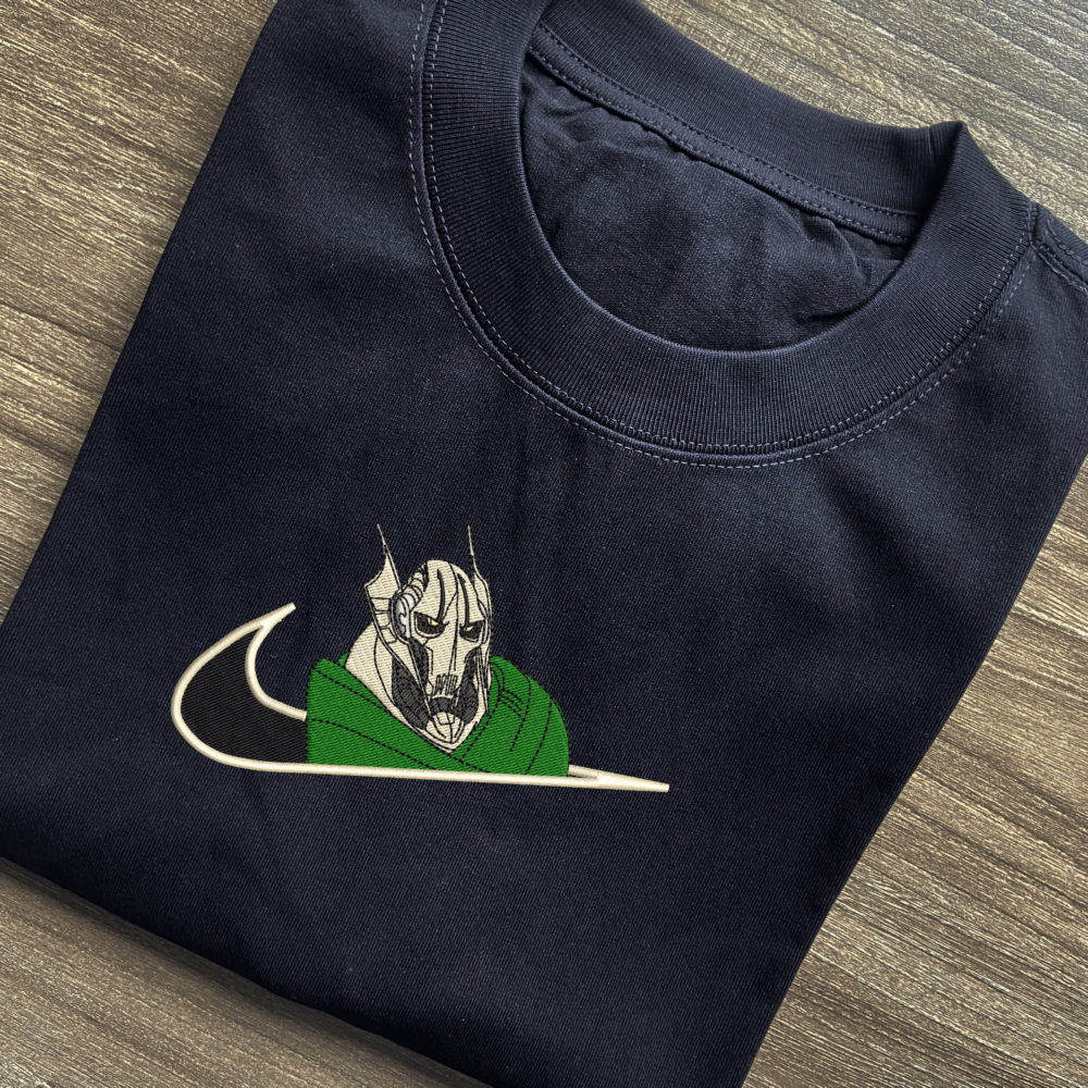 Grievous Embroidered Black T shirt (1)