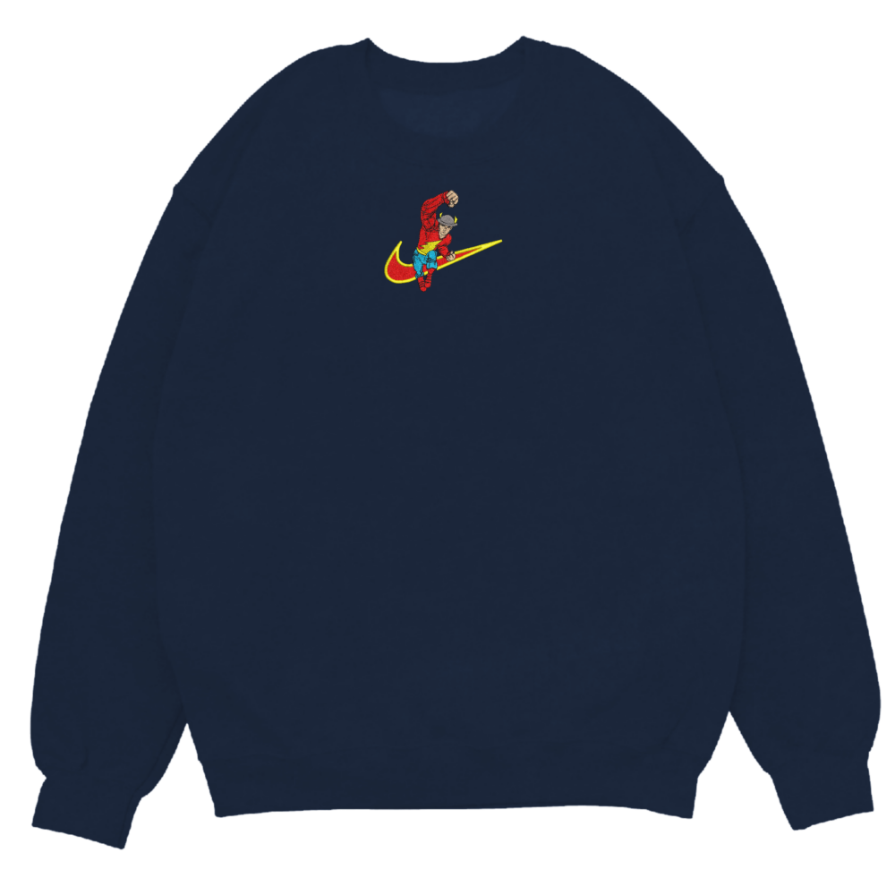 Speed Pioneer Embroidered Sweatshirt Navy