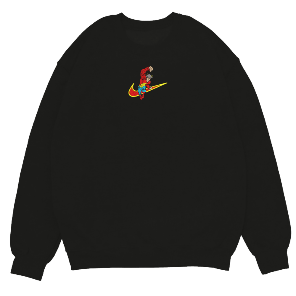 Speed Pioneer Embroidered Sweatshirt Black