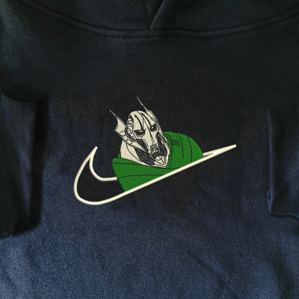 Grievous Embroidered Hoodie Navy (1)