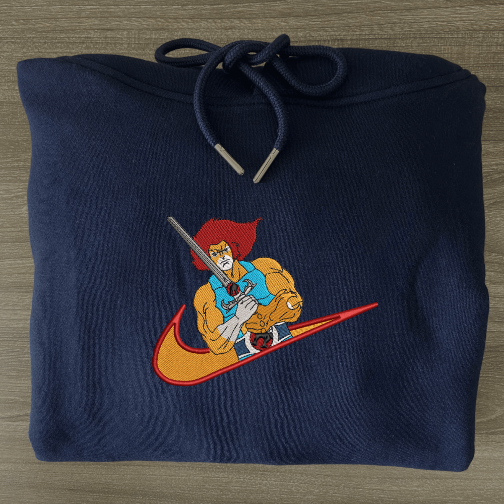 Thundercats Embroidered Hoodie Navy (3)