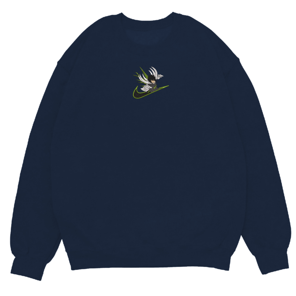 Rampaging Obito Embroidered Sweatshirt Navy