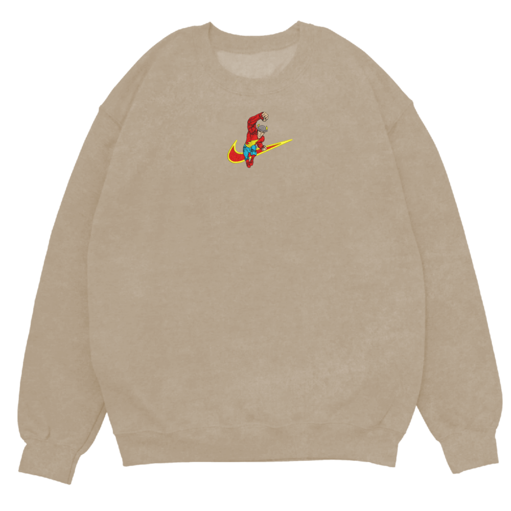 Speed Pioneer Embroidered Sweatshirt Sand