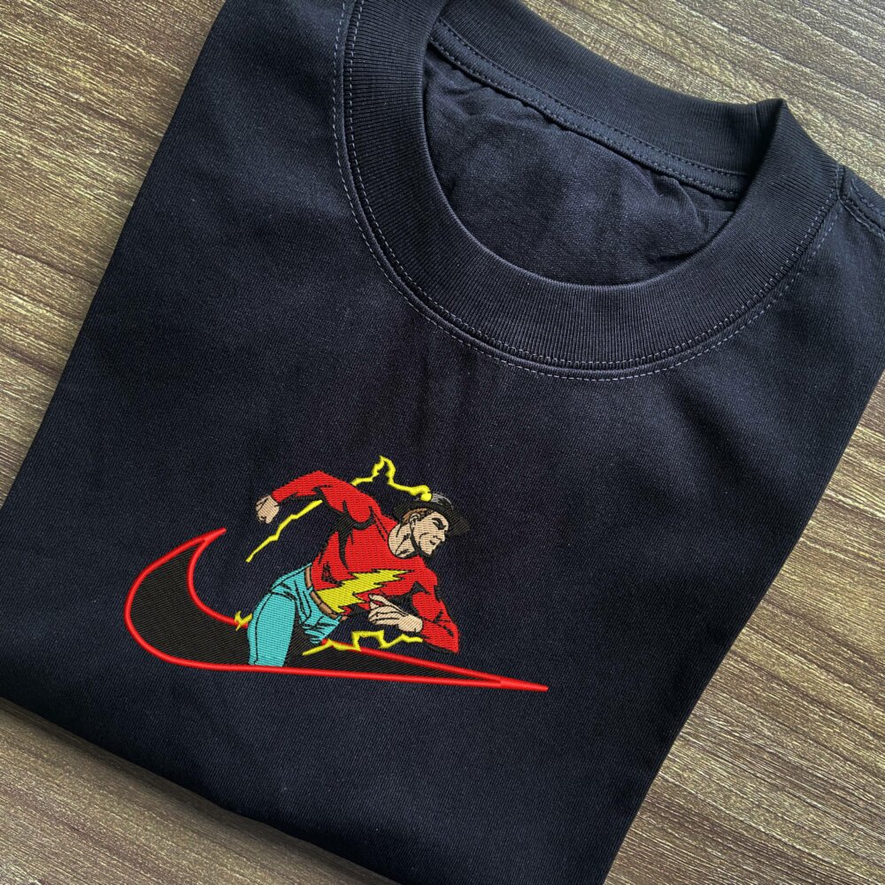 Golden Age The Flash Embroidered T shirt (1)