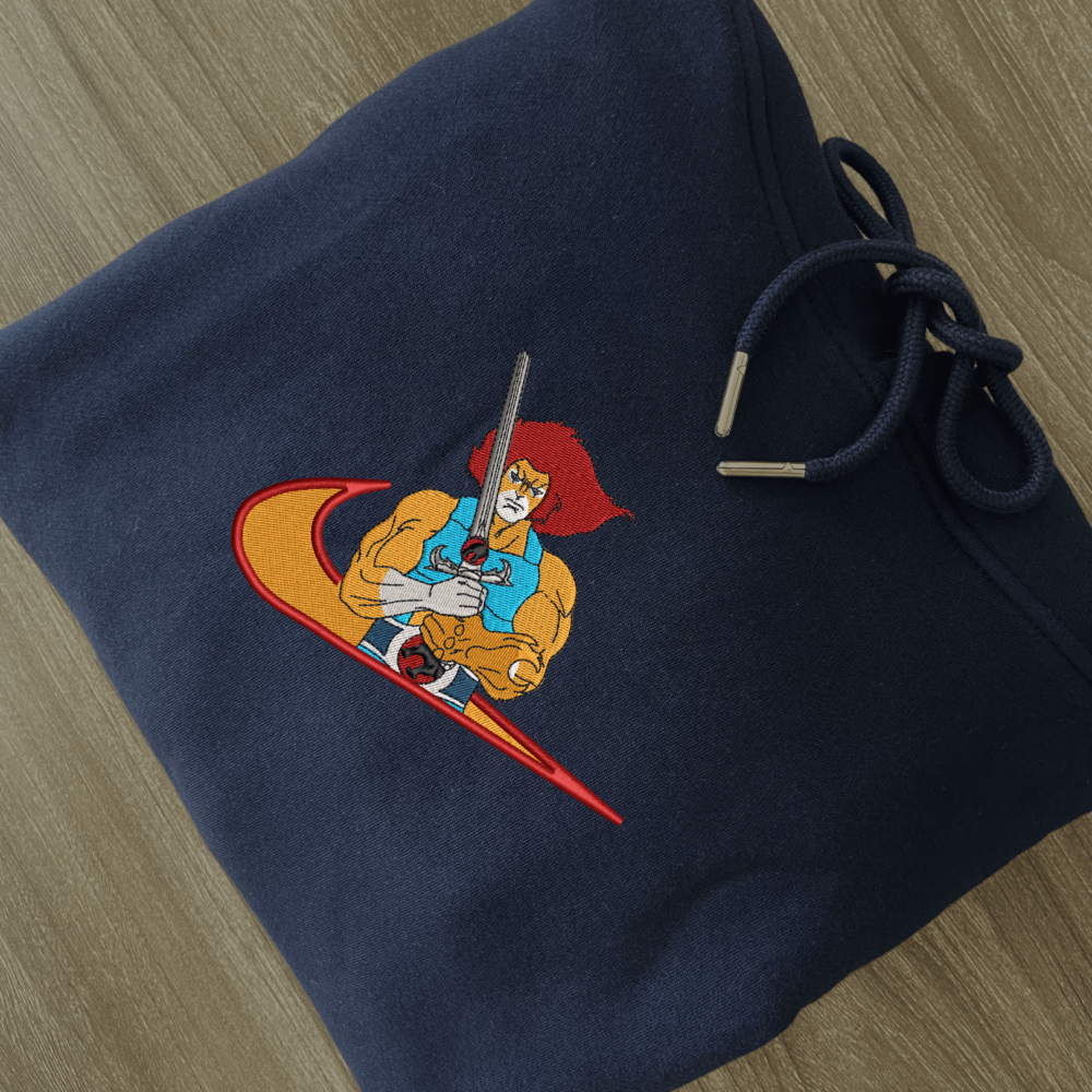 Thundercats Embroidered Hoodie Navy (2)