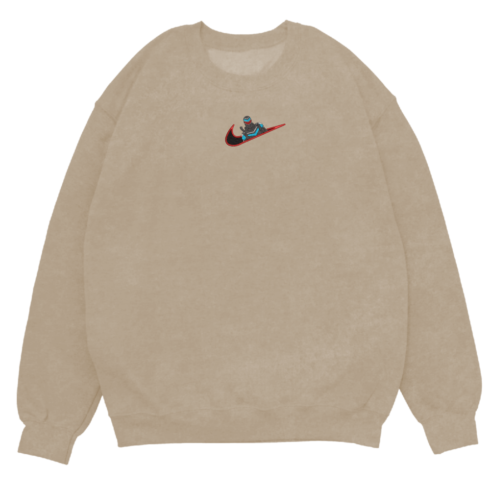 Peacemaker Embroidered Sweatshirt Sand