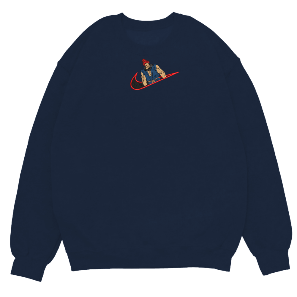 Akuma Embroidered Sweatshirt Navy