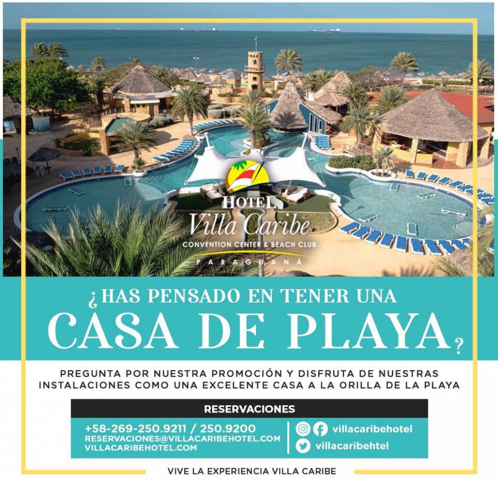 Hotel Villa Caribe Paraguaná es tu casa de playa
