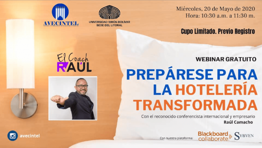 SEMINARIO WEB: "PREPÁRESE PARA LA HOTELERÍA TRANSFORMADA"