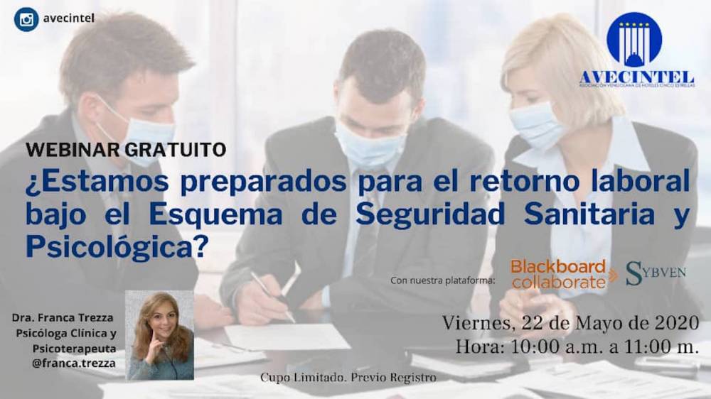 ¿ESTAMOS PREPARADOS PARA EL RETORNO LABORAL BAJO EL ESQUEMA DE SEGURIDAD SANITARIA Y PSICOLÓGICA?