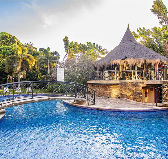 Piscina y Áreas de descanso